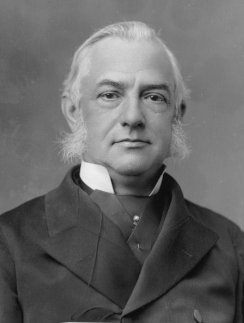 Black and white photo of Friedrich Max Müller