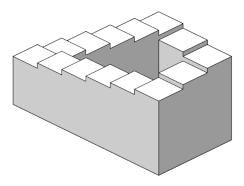Illustration of Penrose stairs
